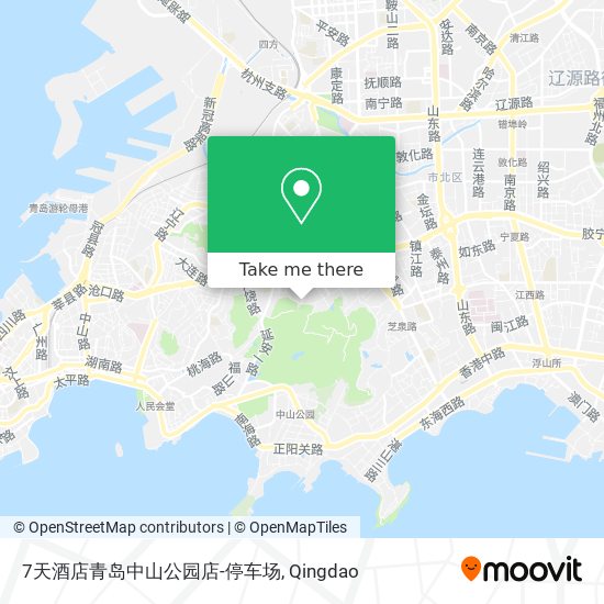 7天酒店青岛中山公园店-停车场 map