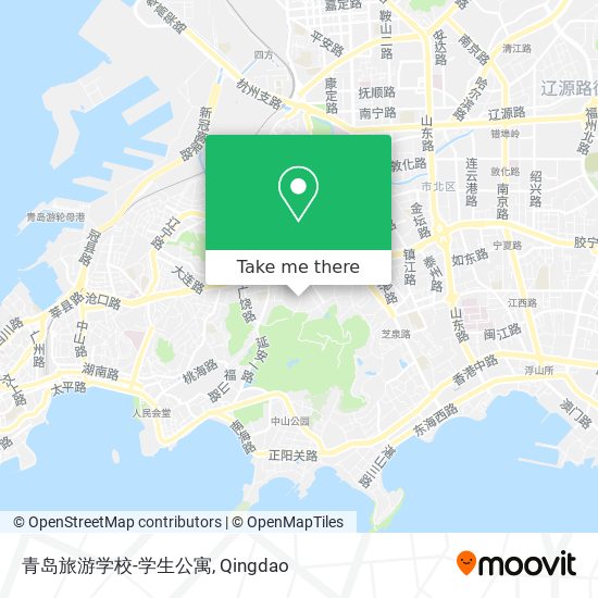 青岛旅游学校-学生公寓 map