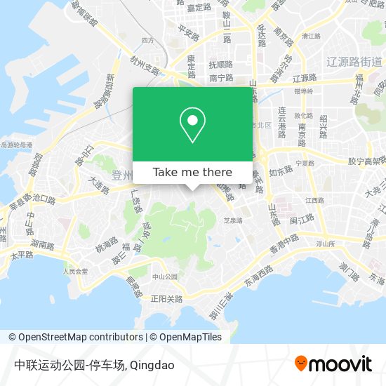 中联运动公园-停车场 map