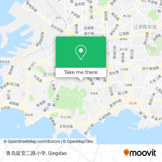 青岛延安二路小学 map