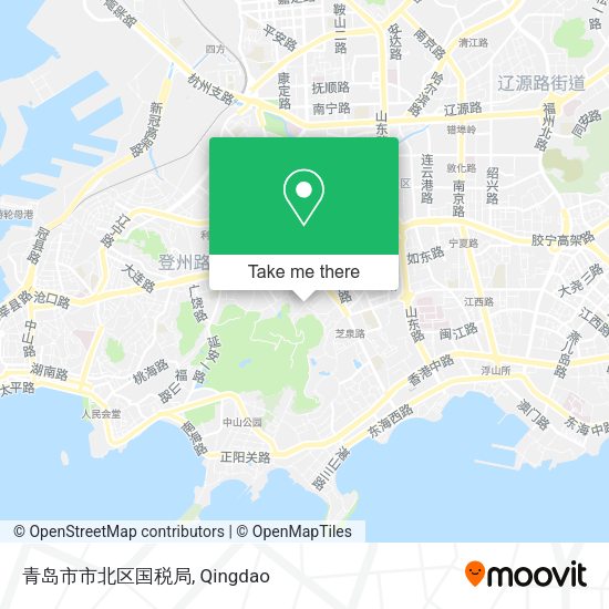 青岛市市北区国税局 map