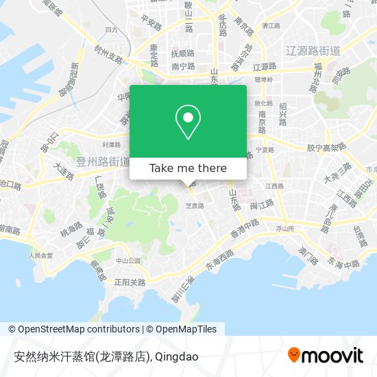 安然纳米汗蒸馆(龙潭路店) map