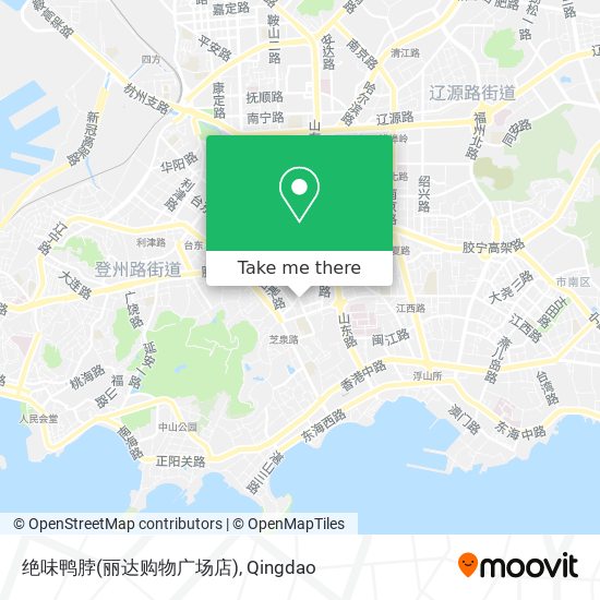 绝味鸭脖(丽达购物广场店) map