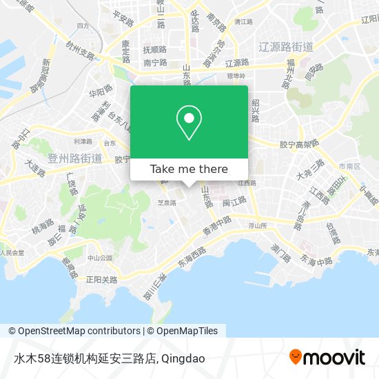 水木58连锁机构延安三路店 map