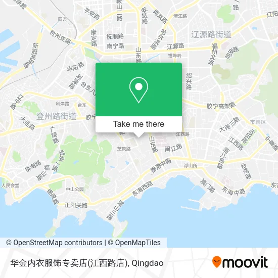 华金内衣服饰专卖店(江西路店) map