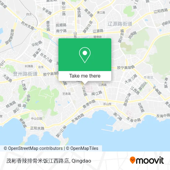 茂彬香辣排骨米饭江西路店 map