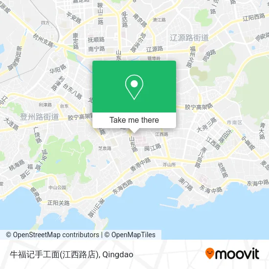牛福记手工面(江西路店) map