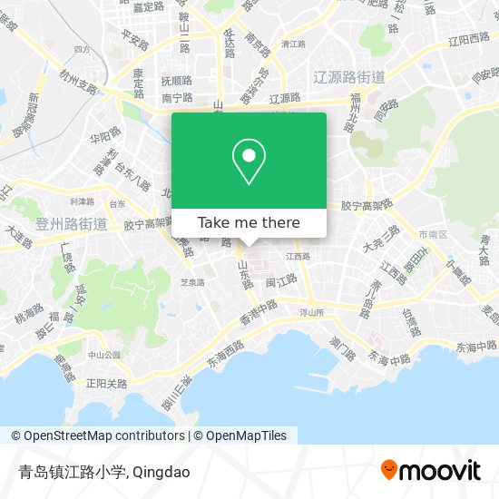 青岛镇江路小学 map