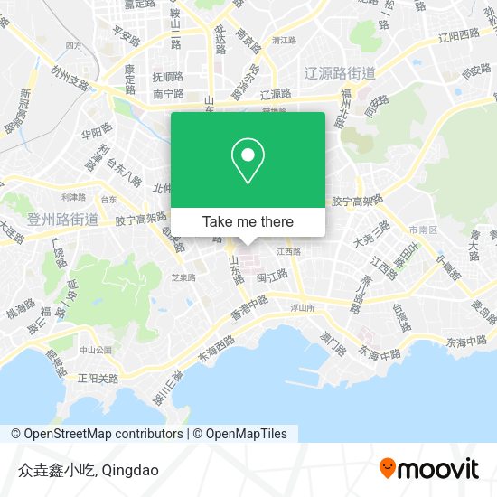 众垚鑫小吃 map