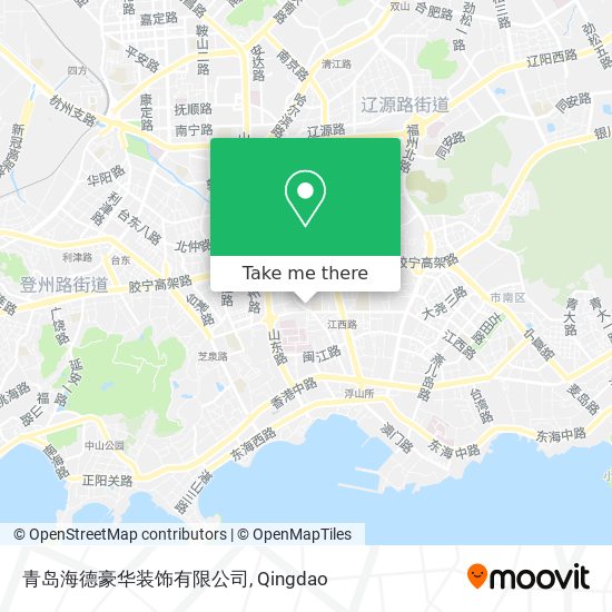 青岛海德豪华装饰有限公司 map