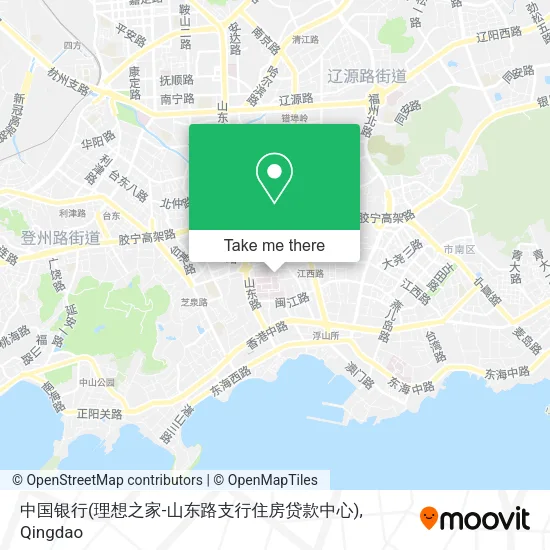 中国银行(理想之家-山东路支行住房贷款中心) map