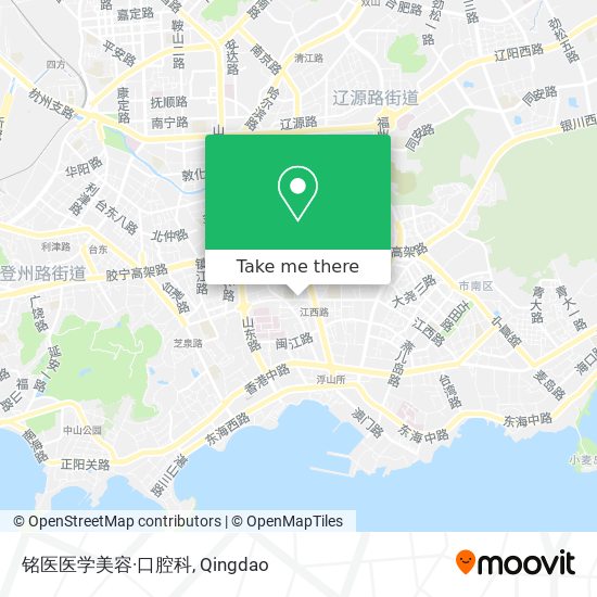 铭医医学美容·口腔科 map