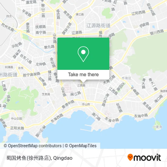 蜀国烤鱼(徐州路店) map
