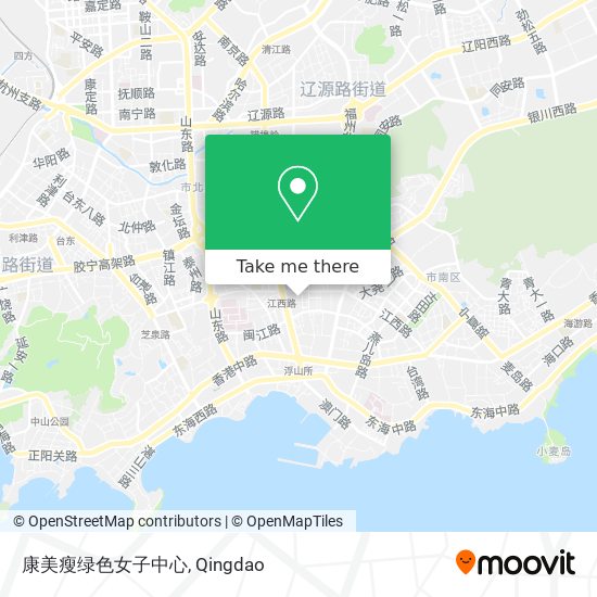 康美瘦绿色女子中心 map