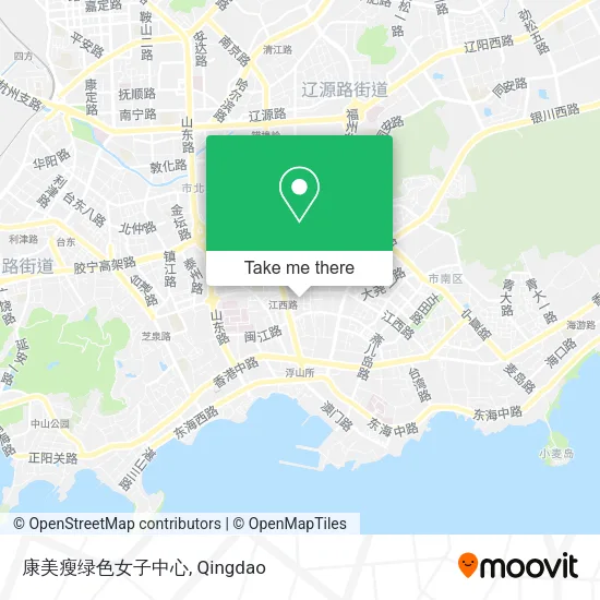 康美瘦绿色女子中心 map