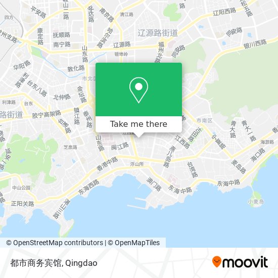都市商务宾馆 map