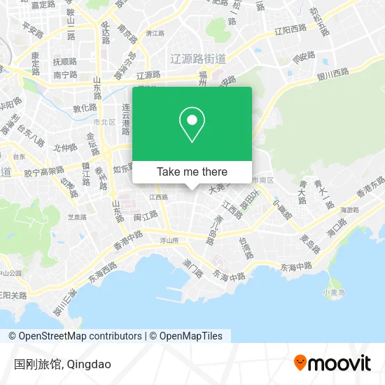 国刚旅馆 map