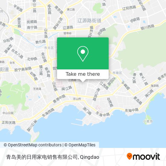 青岛美的日用家电销售有限公司 map