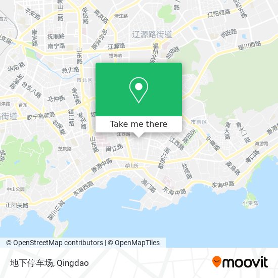 地下停车场 map