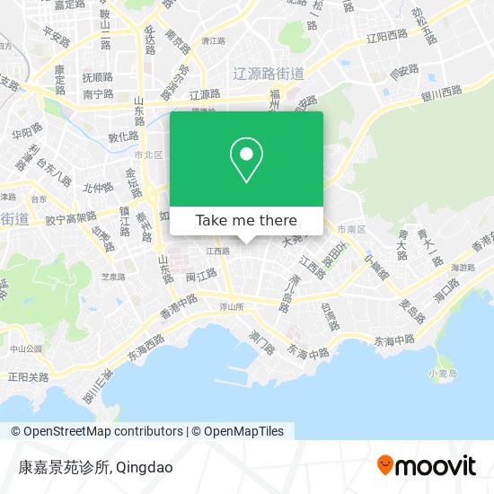 康嘉景苑诊所 map