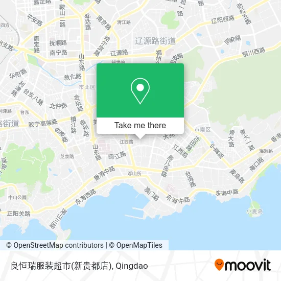 良恒瑞服装超市(新贵都店) map
