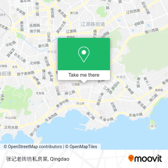 张记老街坊私房菜 map