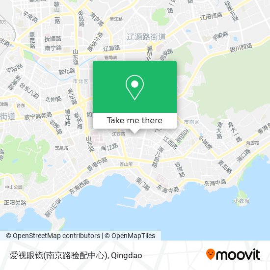 爱视眼镜(南京路验配中心) map