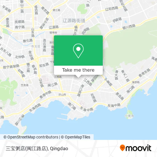 三宝粥店(闽江路店) map