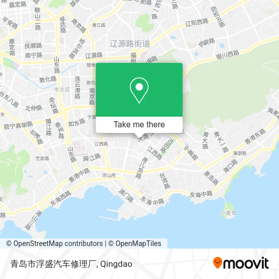 青岛市浮盛汽车修理厂 map