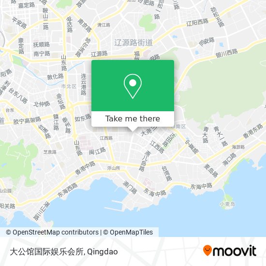 大公馆国际娱乐会所 map