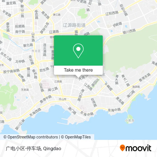 广电小区-停车场 map