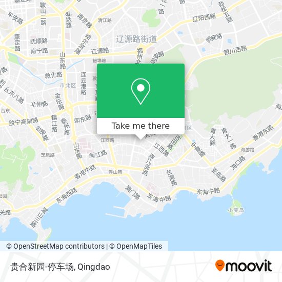 贵合新园-停车场 map