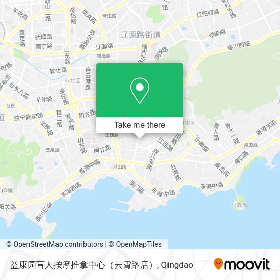 益康园盲人按摩推拿中心（云霄路店） map