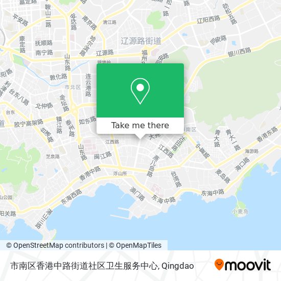 市南区香港中路街道社区卫生服务中心 map