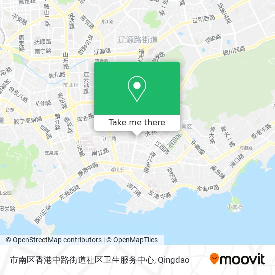 市南区香港中路街道社区卫生服务中心 map