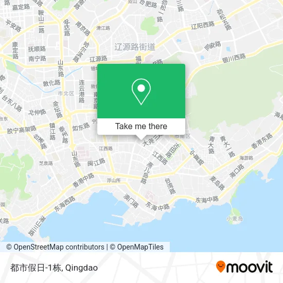 都市假日-1栋 map