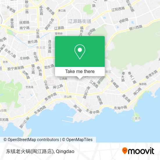 东镇老火锅(闽江路店) map