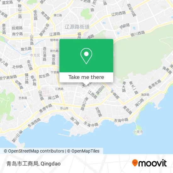 青岛市工商局 map