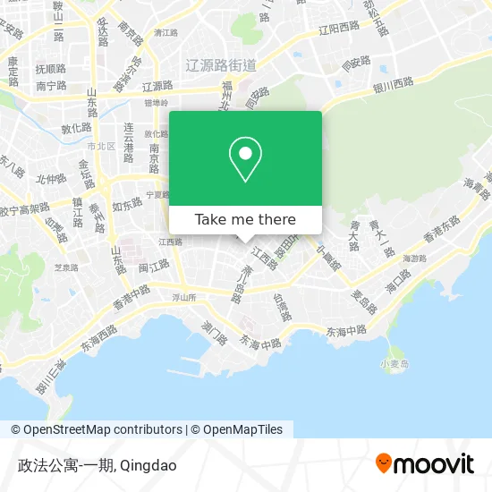 政法公寓-一期 map