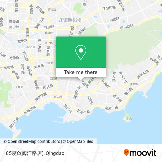85度C(闽江路店) map