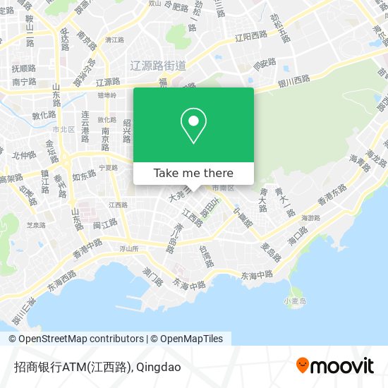 招商银行ATM(江西路) map