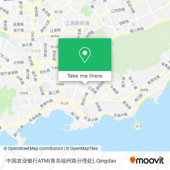 中国农业银行ATM(青岛福州路分理处) map