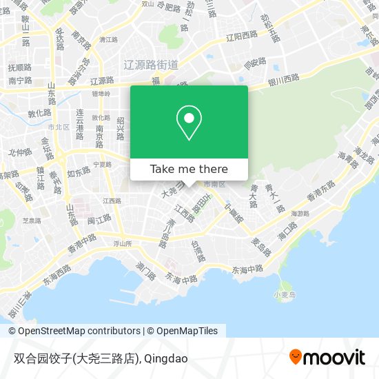 双合园饺子(大尧三路店) map