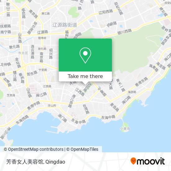 芳香女人美容馆 map