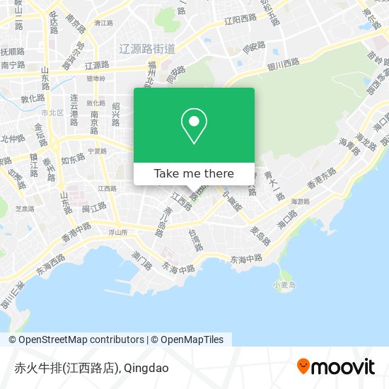 赤火牛排(江西路店) map