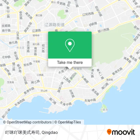 吖咪吖咪美式寿司 map