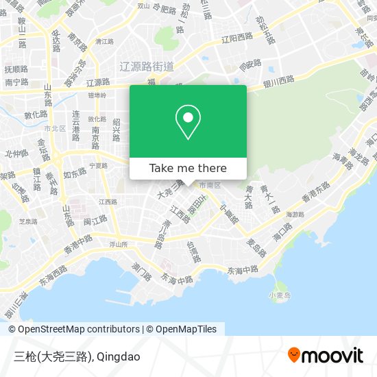 三枪(大尧三路) map