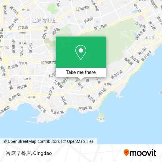 富庶早餐店 map