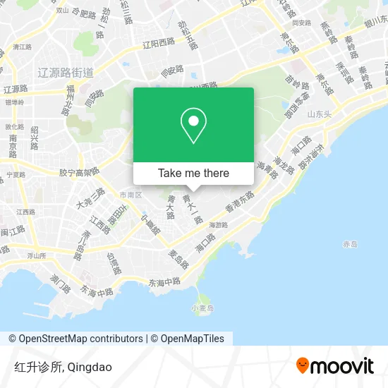 红升诊所 map
