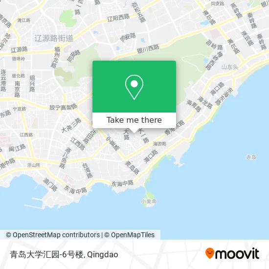 青岛大学汇园-6号楼 map